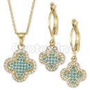 S 070 Gold Layered CZ Set